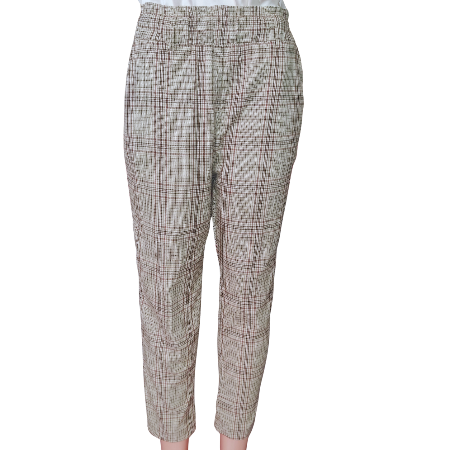 Pantalón cuadrillé recto cod.3000011