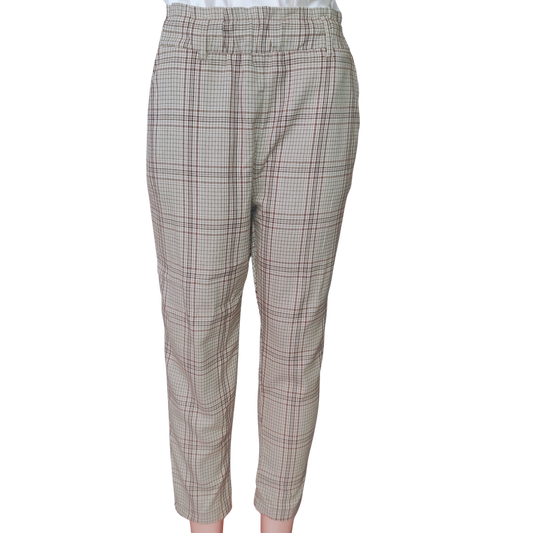 Pantalón cuadrillé recto cod.3000011