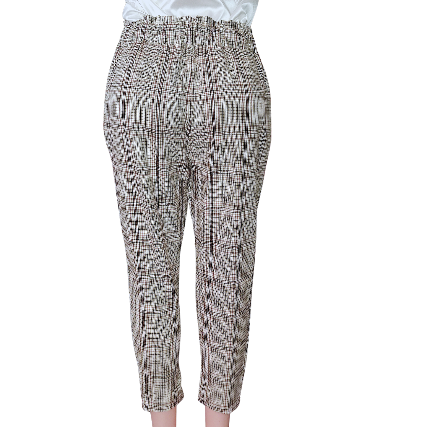 Pantalón cuadrillé recto cod.3000011