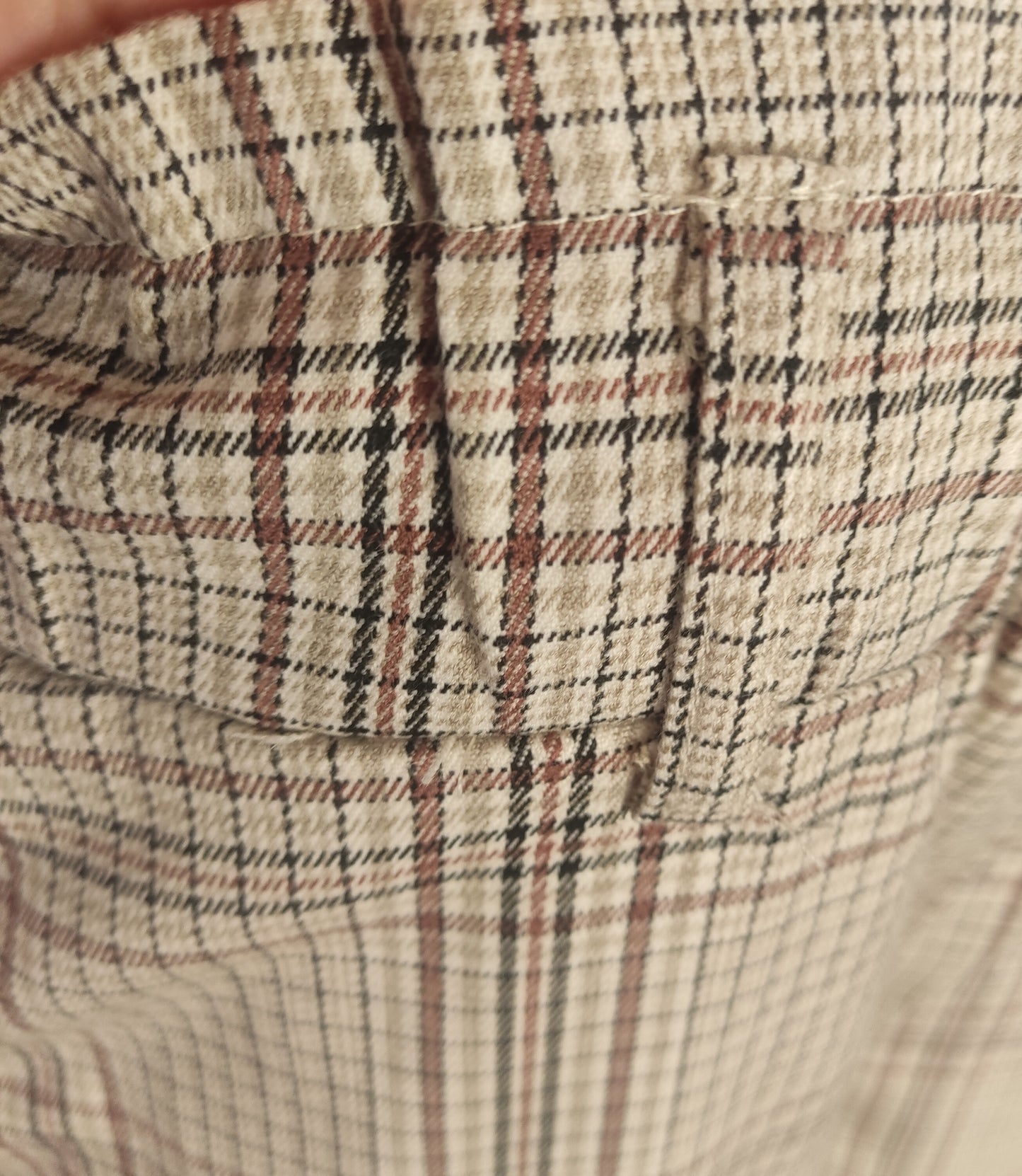 Pantalón cuadrillé recto cod.3000011