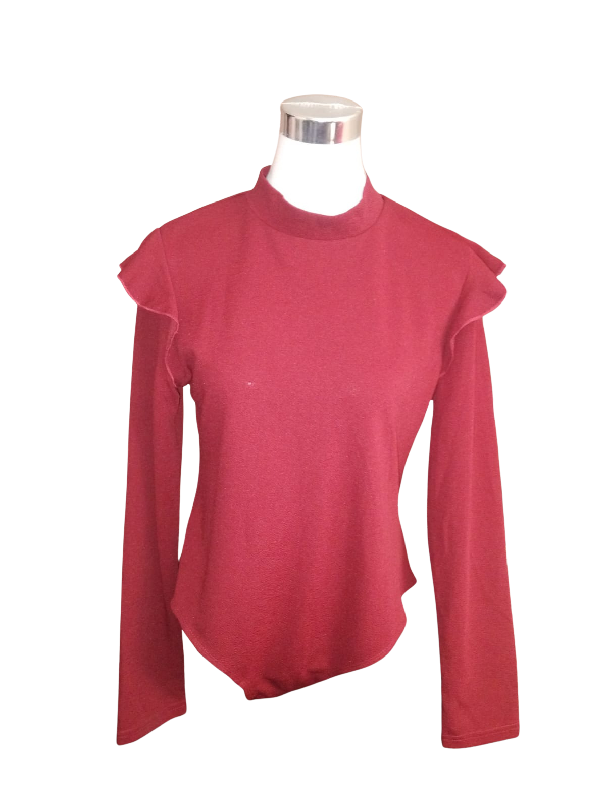 Blusa color vino tinto burdeo diseño body cod 4000020
